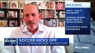 MLS Commissioner Don Garber on reopening soccer season