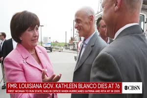 Former Louisiana Gov. Kathleen Blanco has died at 76 - CBS News