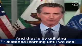 California Governor Newsom Says Schools In Los Angeles and San Diego W