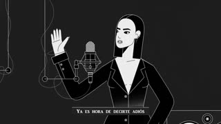 Paula Cendejas - Como habla una mujer ft. C.Tangana (Lyric Video Ofici