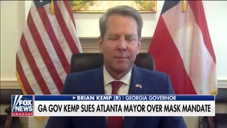 Gov. Kemp responds to criticism of lawsuit against Atlanta mayor
