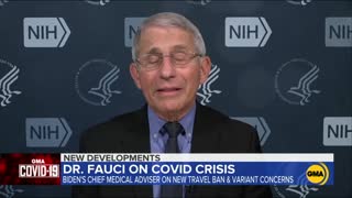 Dr. Fauci on how new travel bans could affect spread of new COVID-19 v