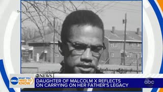 Malcolm X’s daughter is carrying on her father’s legacy