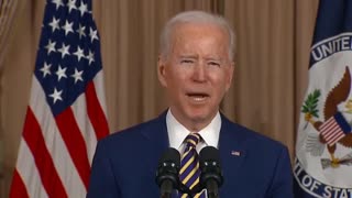 President Biden- America cannot afford to be absent any longer on the 