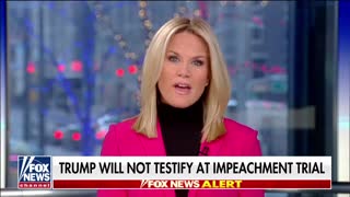Trump will not testify during impeachment trial