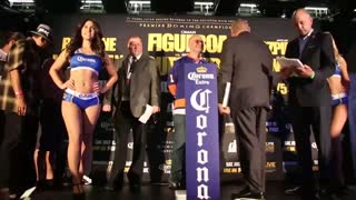 Robert Guerrero - Omar Figueroa Jr weigh in (Boxing)