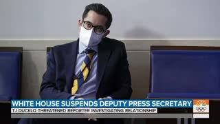 White House Deputy Press Secretary TJ Ducklo Suspended After Allegedly