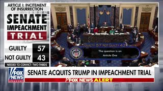 Senate votes to acquit Trump in impeachment trial