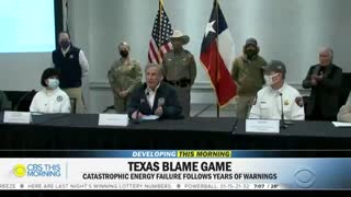 Texas Governor Greg Abbott Passes Blame For Statewide Power Outages
