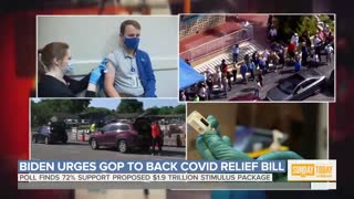 Biden Urges GOP To Back COVID-19 Relief Bill- We Invest In People