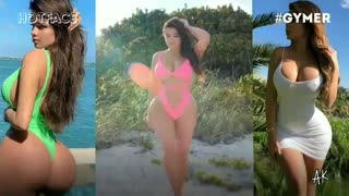 Russian model Anastasia Kvitko flaunts sexy curves