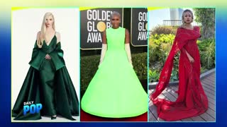 2021 Golden Globes Fashion Round-Up