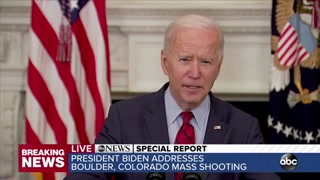 President Biden Pushes House-passed Gun Reforms After Boulder Shooting