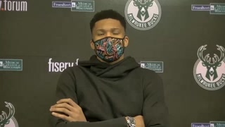 Giannis Antetokounmpo Postgame Interview - Celtics vs Bucks