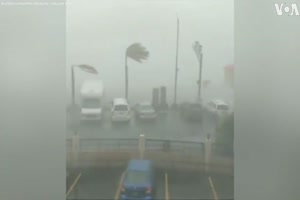 Dorian Tropical Storm Strengthens to Category-1 Hurricane