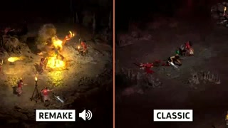 Diablo 2 Resurrected Alpha vs Diablo 2 Gameplay Comparison