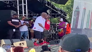 DMX performing What these B**ches Want at One Musicfest 2019