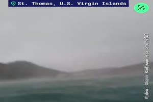 Hurricane Dorian Hits St. Thomas
