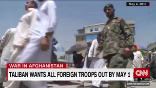 Taliban wants all foreign troops out by May 1