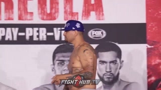 ANDY RUIZ JR VS CHRIS ARREOLA - EXCLUSIVE WEIGH IN AND FACE OFF VIDEO