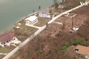 Aerial Footage of Hurricane Dorian Aftermath in Bahamas