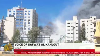 How Israel bombed a Gaza media tower