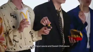 BTS x McDonald’s behind the scenes of BTS meal and the official TV com