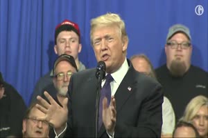 Donald Trump says lack of applause from Democrats is treasonous