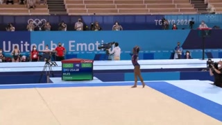 Gymnastique artistique - Une excellente performance de Simone Biles