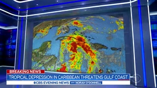 Tropical system in Caribbean threatens Gulf Coast