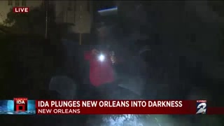 Ida Plunges New Orleans Into Darkness