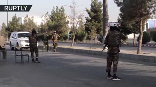 Taliban forces seal off Kabul airport entrance