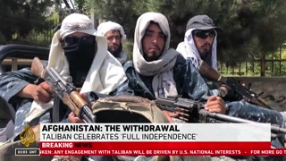 Taliban celebrates victory as last US troops leave Afghanistan