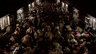 U.S. releases footage of last troops to leave Kabul