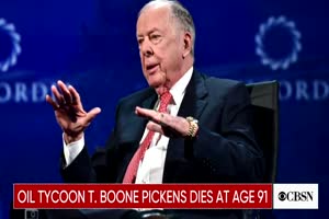 American oil tycoon T. Boone Pickens has died at age 91