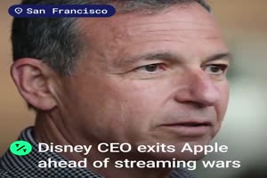 Disney CEO Bob Iger Exits Apple Board as Streaming War Nears