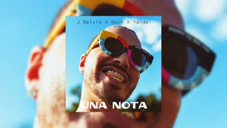 J Balvin - Una Nota (Oficial Audio Edit) Ft. Sech, Yandel