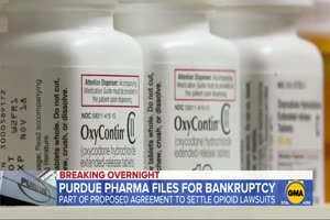Purdue Pharma files for bankruptcy