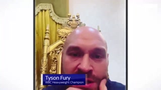 Tyson Fury sends a warning to Manchester United players