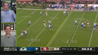 49ers blow open the game with Combative play call on 4th down