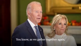 President Biden and First Lady Dr. Jill Biden Share Thanksgiving Messa