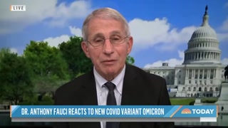 Dr. Anthony Fauci On New COVID-19 Omicron Variant