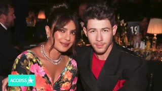 Nick Jonas Makes Priyanka Chopra Giggle at Fashion Awards Date Night
