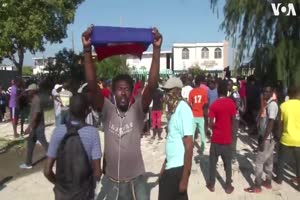 Protesters Bar Haiti