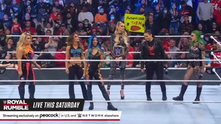 Rumble Match announcement SmackDown, Jan. 28, 2022