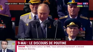 Discours Traditionnel de Vladimir Poutine 9 Mai, 2022
