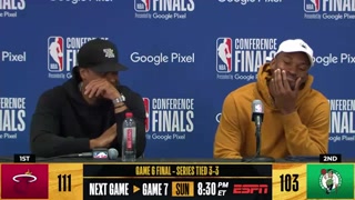 Jimmy Butler & Kyle Lowry Postgame Interview - Game 6 2022 NBA Playoff