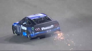Wrecks-contact and big moments from Nashville Superspeedway