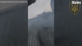 Luhansk cities are defended by Ukrainian troops on the streets