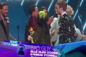 Billie Eilish Wins Song Of The Year - 2020 GRAMMYs